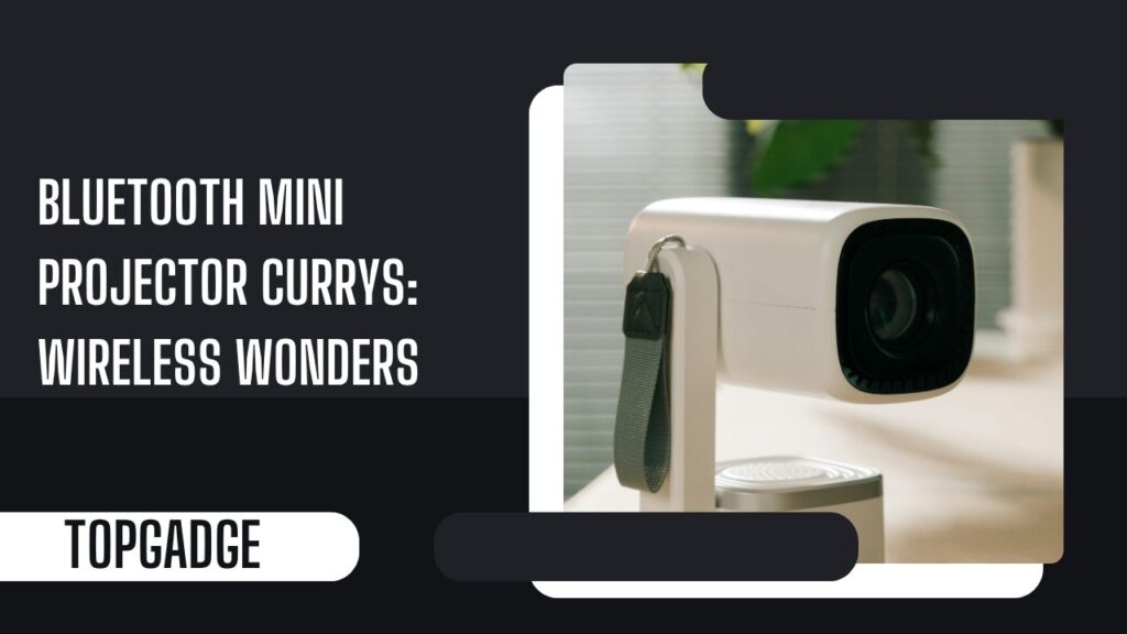 Bluetooth Mini Projector Currys Bluetooth-enabled wireless mini projector from Currys offering smooth connectivity and portable design for convenient use.