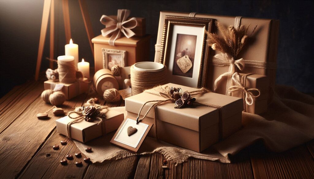 Unique personalized gifts including engraved wallets, custom mugs, monogrammed keychains, and framed photos — ideal men’s gifts under £50 with a special touch.