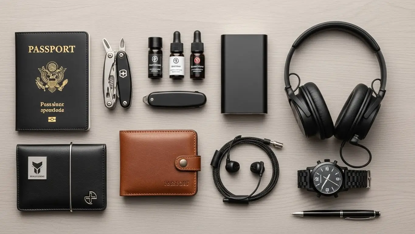 Travel Accessories for Men 2026 – Must-Have Gear (Carry-On Approved)
