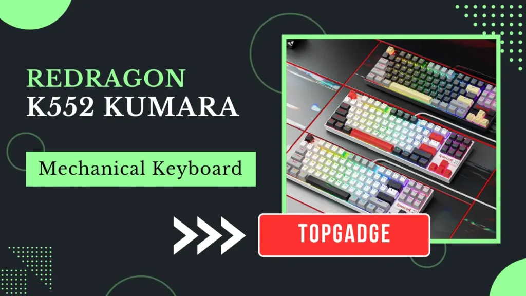 1. Redragon K552 Kumara – Best Overall Budget Full Size Mechanical Keyboard UK Redragon K552 Kumara – Best Overall Budget Full Size Mechanical Keyboard UK