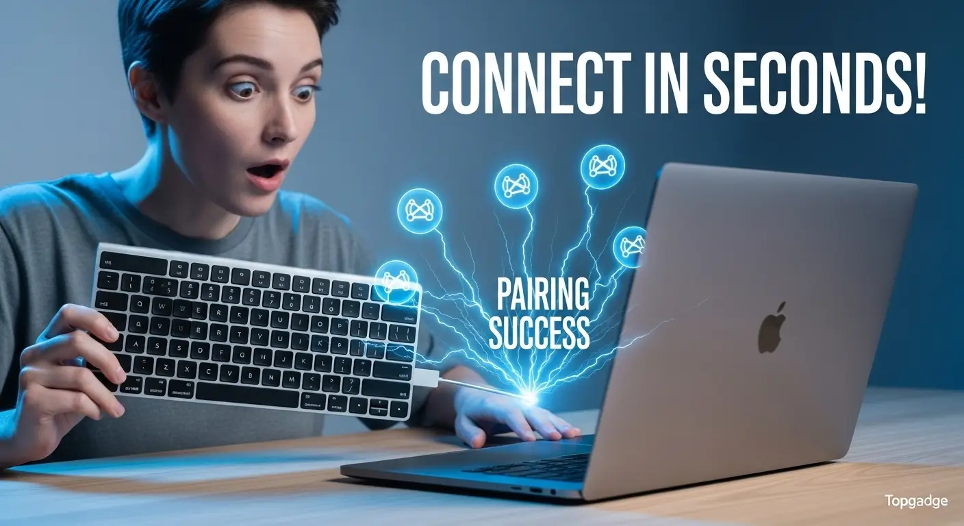 How to connect Bluetooth keyboard to Mac — 2025 quick fixes guide image by Topgadge