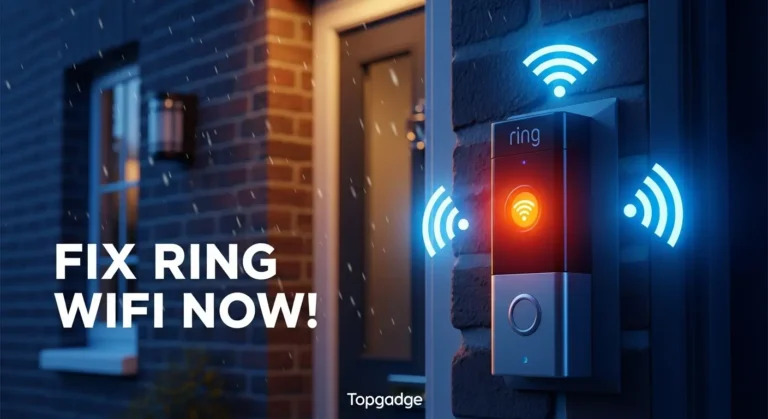 Ring Doorbell not connecting to WiFi in London — easy fixes guide by Topgadge