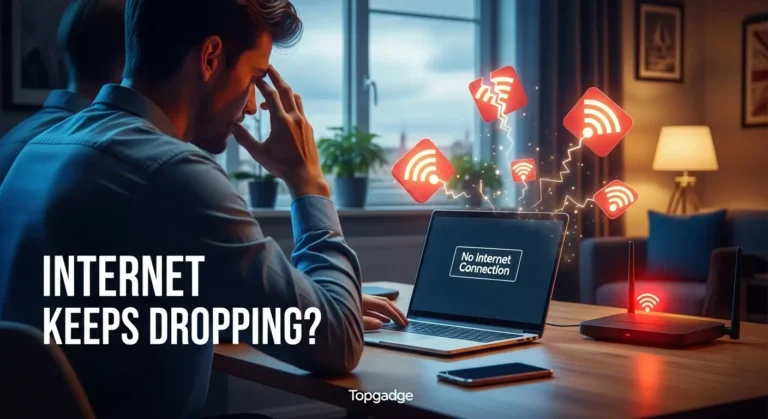 Why does my internet keep disconnecting — UK solutions that actually work by Topgadge
