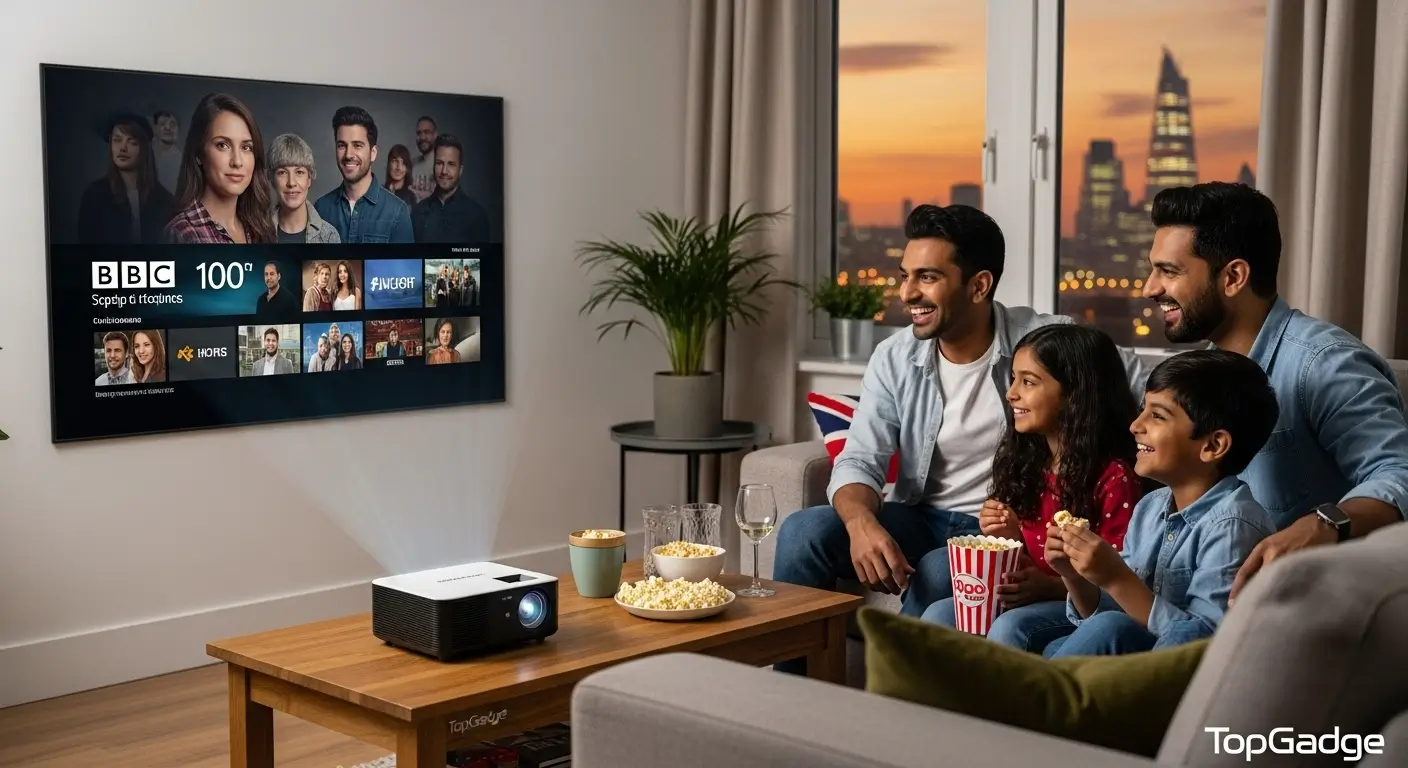 Portable Projector Home Cinema UK: Transform Your Living Room into a Mini Cinema