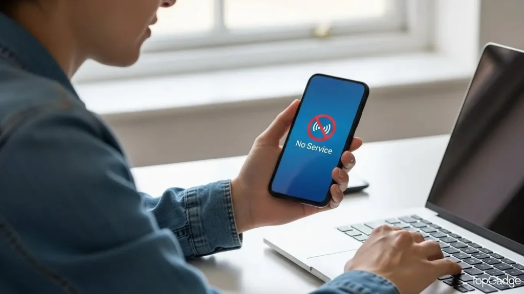 When Three network data works but calls don’t in Birmingham, showing a UK user troubleshooting mobile issues