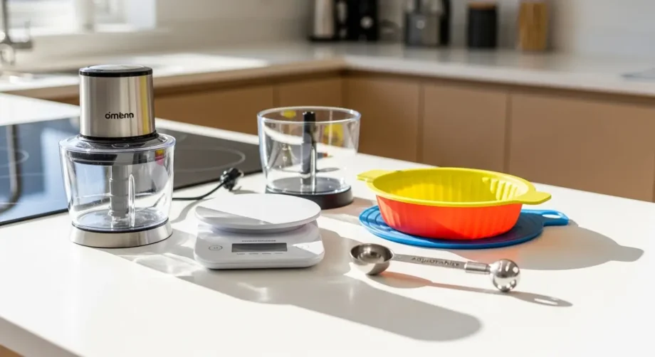 Best kitchen gadgets Amazon UK displayed on a modern kitchen countertop