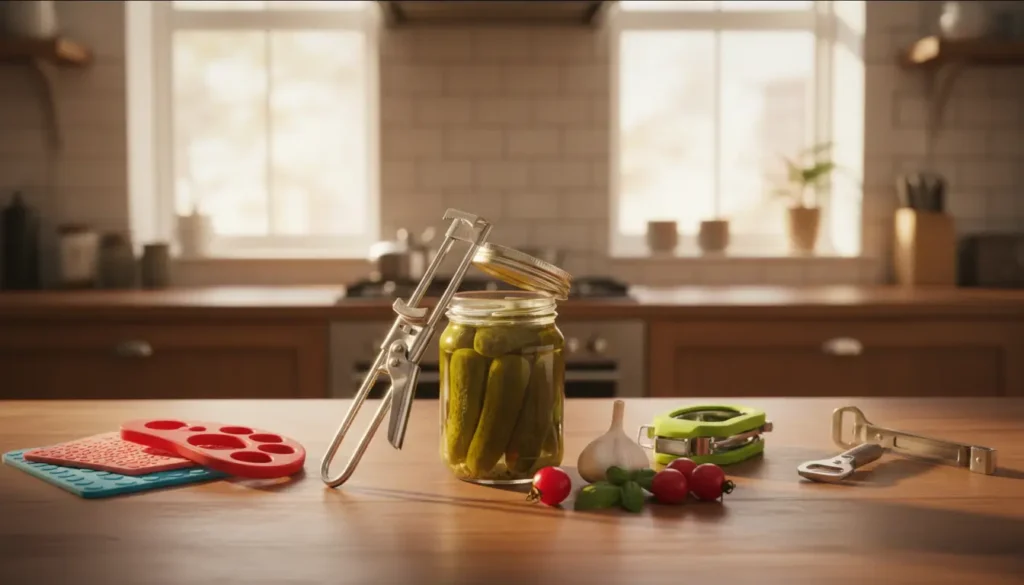 Master adjustable stainless steel jar opener – budget option, best jar openers for UK kitchens.