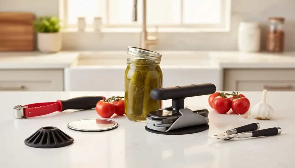 OXO Good Grips twisting jar opener black – ergonomic design with basepad, best jar openers for UK kitchens.