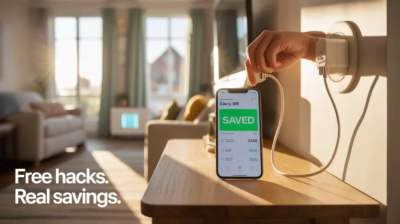 3 Free Energy Saving Hacks for Renters UK (No Drilling, No Landlord Drama)